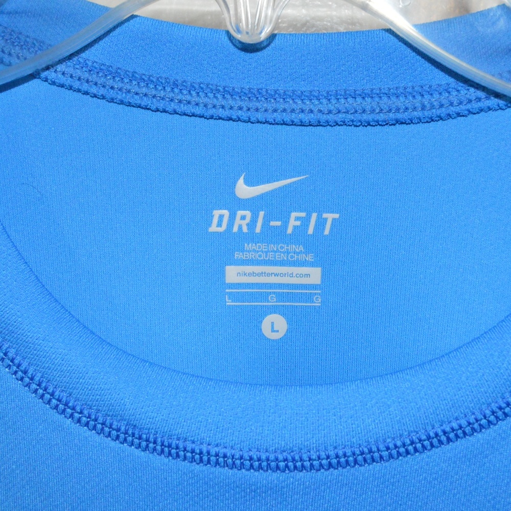 Nike Dri Fit Miler lightweight training shirt Lg